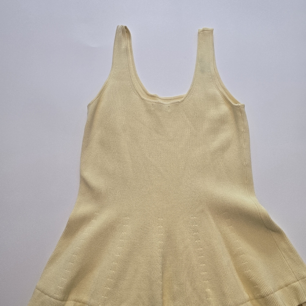SIMKHAI Silas Knit Midi Casual Dress Scoop neck Sleeveless Pull on Size L - Picture 9 of 14